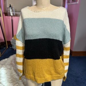 Striped Multicolor Women's Sweater